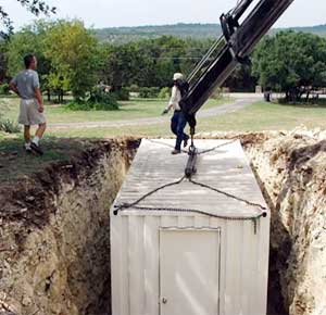 Using Shipping Containers for Underground Homes